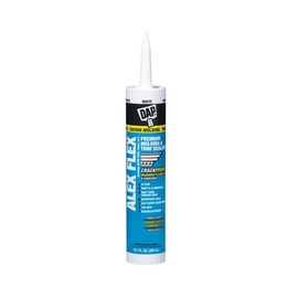 DAP 18542 4 Pack 10.1 oz. Alex Flex Premium Molding and Trim Sealant, White