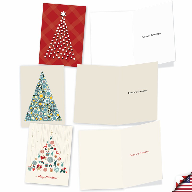 The Best Card Company - 20 Merry Christmas Cards Bulk