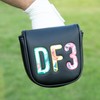 Golf Putter Cover DF3 Mallet Putter Head Cover Magnetic Closure
