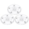 sourcing map 3Pack Acrylic Lazy Susan Turntable, 3" Spinner Lazy