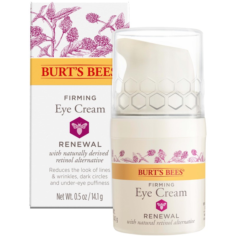 Burt's Bees Renewal Firming Eye Cream With Natural Retinol Alternative,