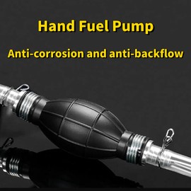 Fuel Pump Line Aluminium Gas in for Car Boat Motorcycles Marine Outboard (12 mm)