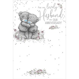 Me To You Bear Lovely Husband Anniversary Card