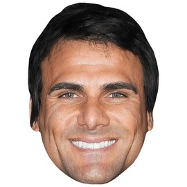Jeremy Jackson (Stubble) Celebrity Mask, Flat Card Face, Fancy Dress Mask
