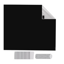 Nvanvmm Portable Blackout Blinds Easy Install Easy to Use 145 X 200cm Blackout Material Temporary Blackout Curtain Easy to Stick on Window for Bedroom