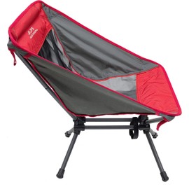ALPS Mountaineering Simmer Camping Chair, One Size, Salsa/Charcoal - NEW