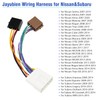 Jayubien Stereo Wiring Harness for Nissan ISO Radio Adapter to