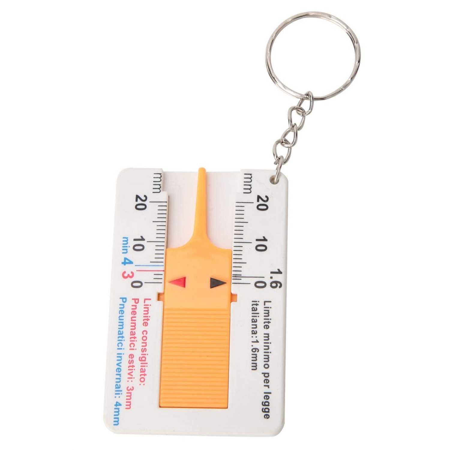 Tyre Tread Depth Gauge, 0-20mm High Accuracy Tyre Tread Depth Checker ...