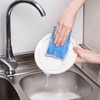 SCRUBIT Reusable Sponges for Dishes - 12 Pack Microfiber Sponges