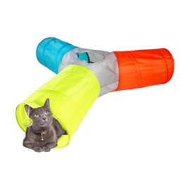 ASPCA Tri Cat Tunnel with Peephole