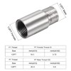 uxcell Shower Head Extension Arm Stainless Steel 1/2PT Male to