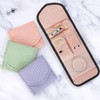 Polyester cotton Travel Jewelry Organizer Case, Foldable Small Jewelry Roll