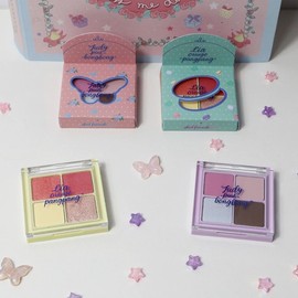 DL Friends Judy Pink Bonbon Eyeshadow Palette, Children's Eyeshadow, Kids Eyeshadow / 디엘프렌즈 쥬디핑크봉봉 아이팔레트,어린이섀도우,키즈섀도우