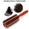 Round Hair Brush, Professional Hair Styling Comb Brush, Handle Styling