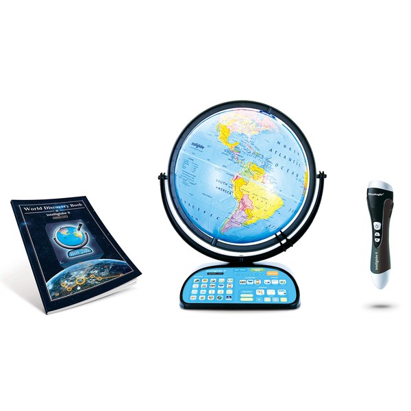 Replogle Intelliglobe,Interactive,Blue Ocean World Globe,Perfect Educational Toy4Kids 12"/30cm diam