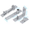 360 Degree Stainless Steel Door Pivot Hinge Tall Building Rotary