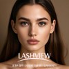 LASHVIEW Eyelash Extension Clusters, 168 Pieces, D Curl Clusters, Eyelash