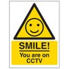 V Safety Warning - SMILE! You Are On CCTV 200