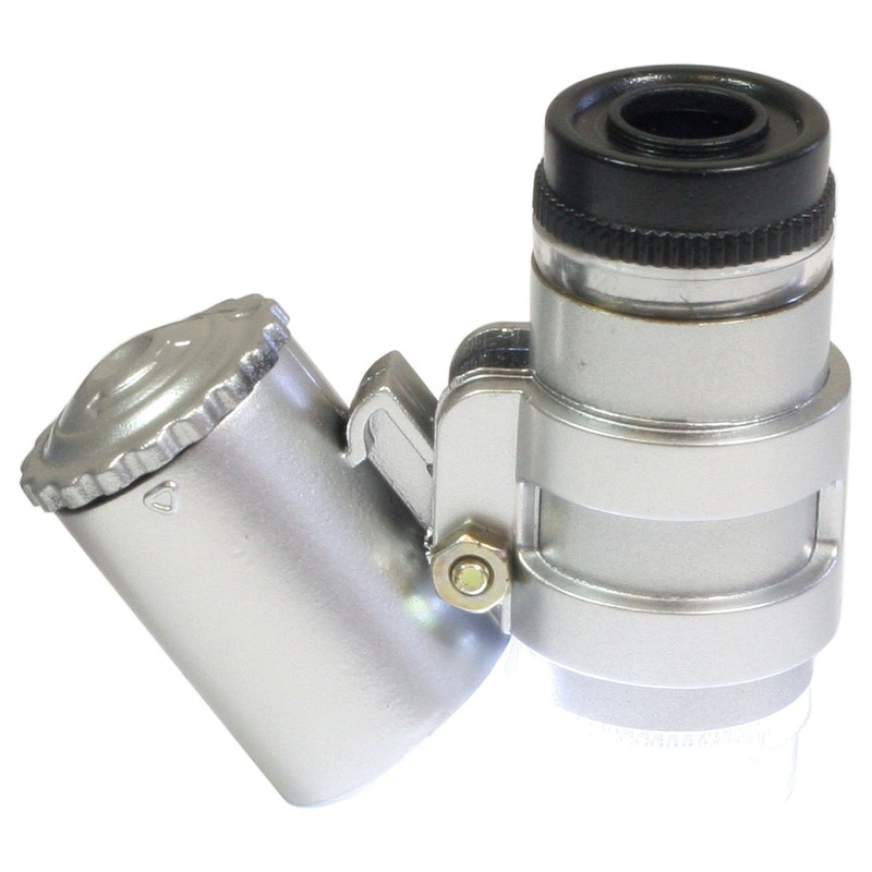 HTS 211C0 2 LED 45x Mini Illuminated Microscope