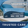 40 x ALIA Commode Liners | 40 Bags | Super