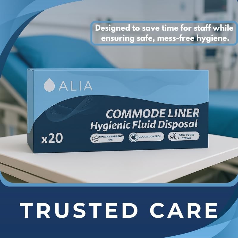 40 x ALIA Commode Liners | 40 Bags | Super