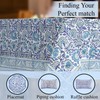CPC Cotton Tablecloth 80x120 Inch Rectangle Indian Block Print Tablecloth-