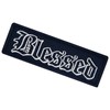 Blessed Patch Morale Biker Tactical Badge Embroidered Applique Fastener Hook