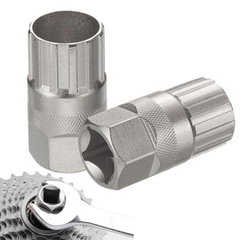 GIONAR 2Pcs Bicycle Freewheel Remover Tool, Carbon Steel Cassette Lockring Removal for Shimano Sunrace Sram Dnp, 6/7/8/9/10/11 Speed Mountain Bike Bottom Bracket Repair