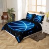 Feelyou Basketball Bedding Set Twin Gaming Sports Comforter Cover Set