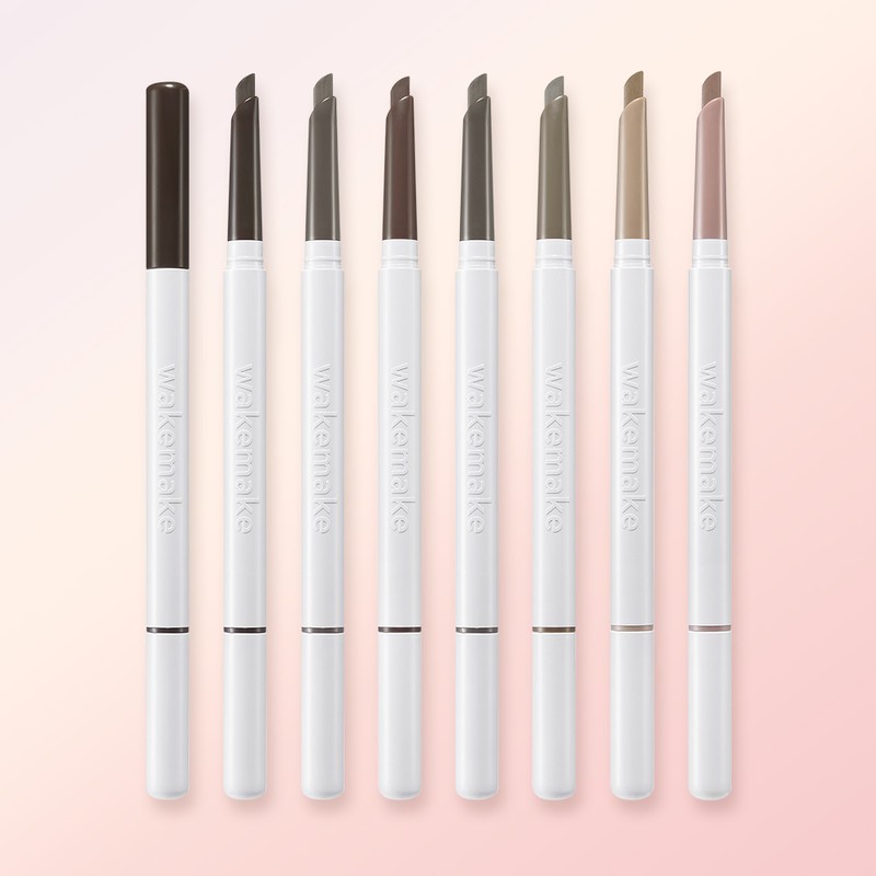 Wake Make Natural Hard Brow Pencil 0.1g Dark Brown [1+1+1]