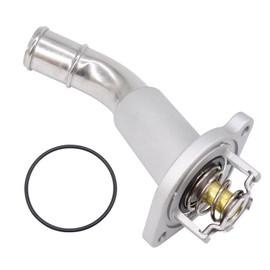 HiSport Thermostat Housing Assembly - Compatible with Chevy Trailblazer 2002-2009 Trailblazer EXT 2002-2006 | GMC Envoy 2002-2009 Envoy XL 2002-2006 Envoy XUV 2004-2005 - Replace 902-800