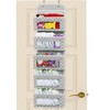 SimpleHouseware Over The Door Hanging Organizer Baby Nursery Storage, 5