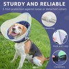 SCENEREAL Dog Cone for Dogs After Surgery, Adjustable Cone Collar