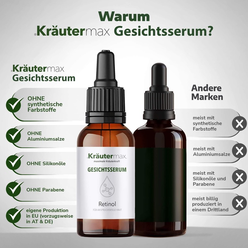 Kräutermax Retinol Serum 1 x 30 ml