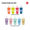 UUPZ Vasos de Plastico Reusable Set de 10, 20, 30,