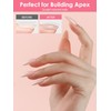 Builder Gel for Nails, 3.53oz Nude Nail UV Gel Strengthener