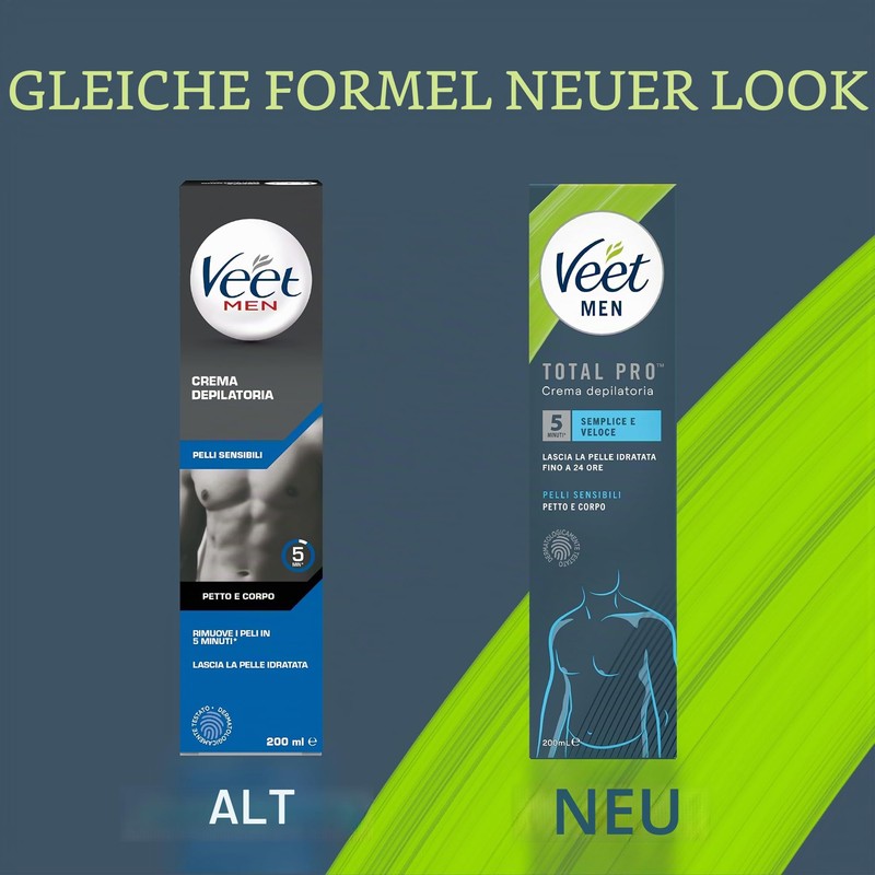 Veet Men Hair Removal Cream for Men Breast and Body