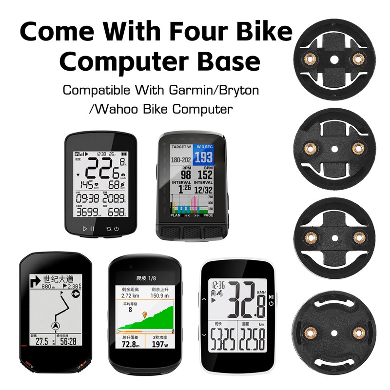 Bike Computer Mount Handlebar Out Front Cycle Computer Mount for
