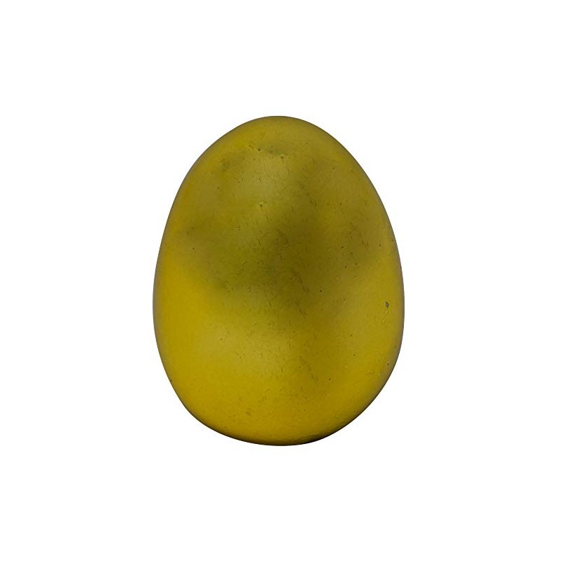 Dadeldo-Home Easter Egg Decorative Object Resin 8 cm Gold Easter
