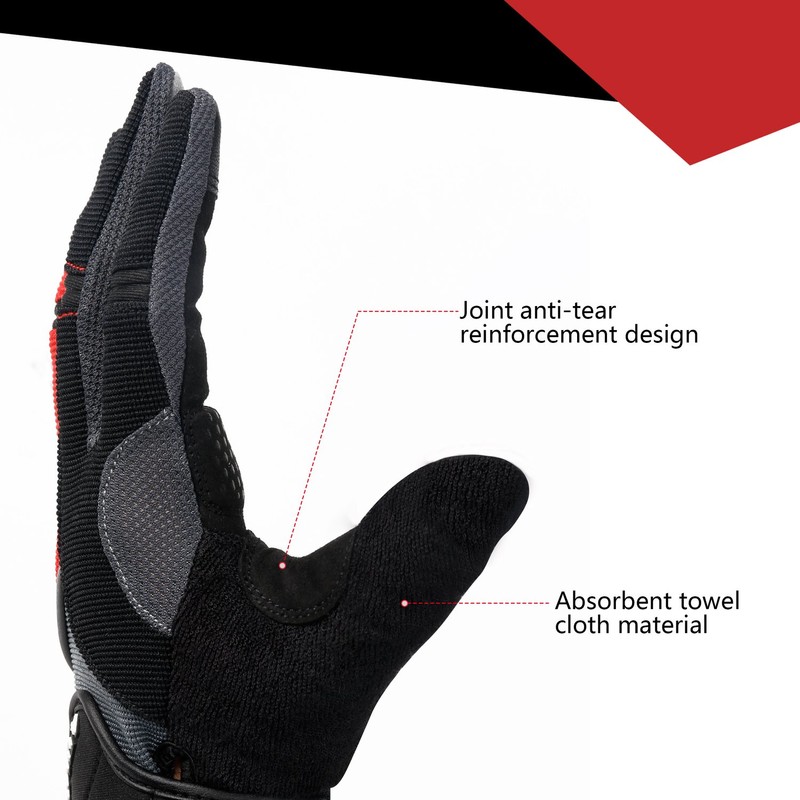4UMOR Touchscreen Cycling Gloves (S)