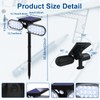 EMANER Motion Solar Lights Outdoor, Solar Floodlight, Stay On or