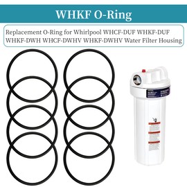 W10-PR W10-OR Lid O-Ring for Water Filter Housings, 8 Pack