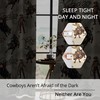 Western Cowboy Blackout Curtains – 100% Blackout Rustic Western Rodeo