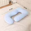 Iangorion Pregnant Pillow, Comfortable Adult G-Shaped Maternity Body Pillow,Pregnancy Pillows
