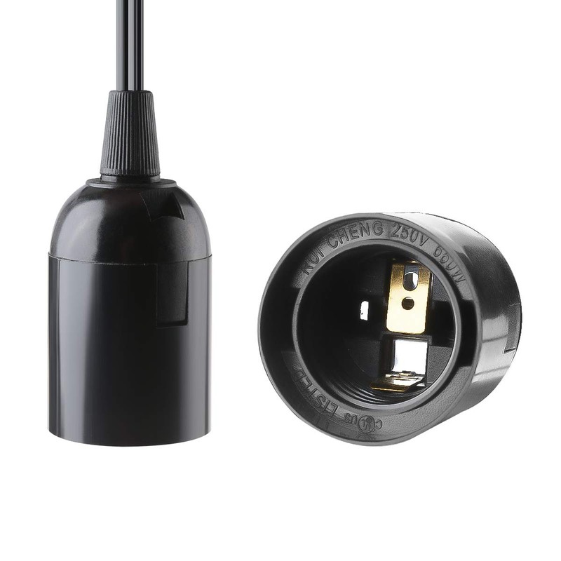 2-Pack Extension Hanging Lantern Cord Cable UL 375W with E26