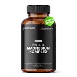 Intensive Performance Magnesium 915 mg I 8 Organic Magnesium Sources I Made in Germany I Premium Quality I Laboratory Tested I Very High Bioavailability