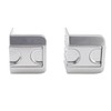 2pcs Home Security Door Reinforcement Lock Anti Theft Aluminum Alloy