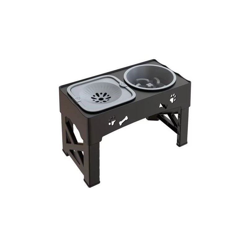 Adjustable Elevated Pet Feeder for Dogs and Cats – 3