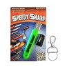 Speedy Sharp Carbide Knife Sharpener, Key Chain & Hook Ring included (1, green)
