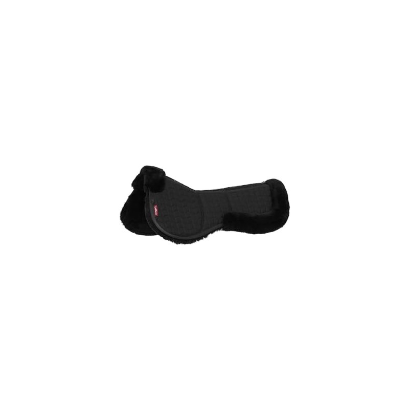 LeMieux Merino+ ProSorb 3 Pocket Half Pad - Black/Black Large